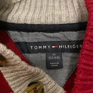 Tommy Hilfiger Boys Red Sweater